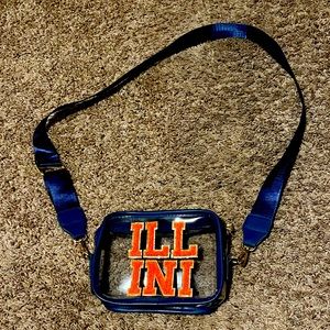Illini clear crossbody